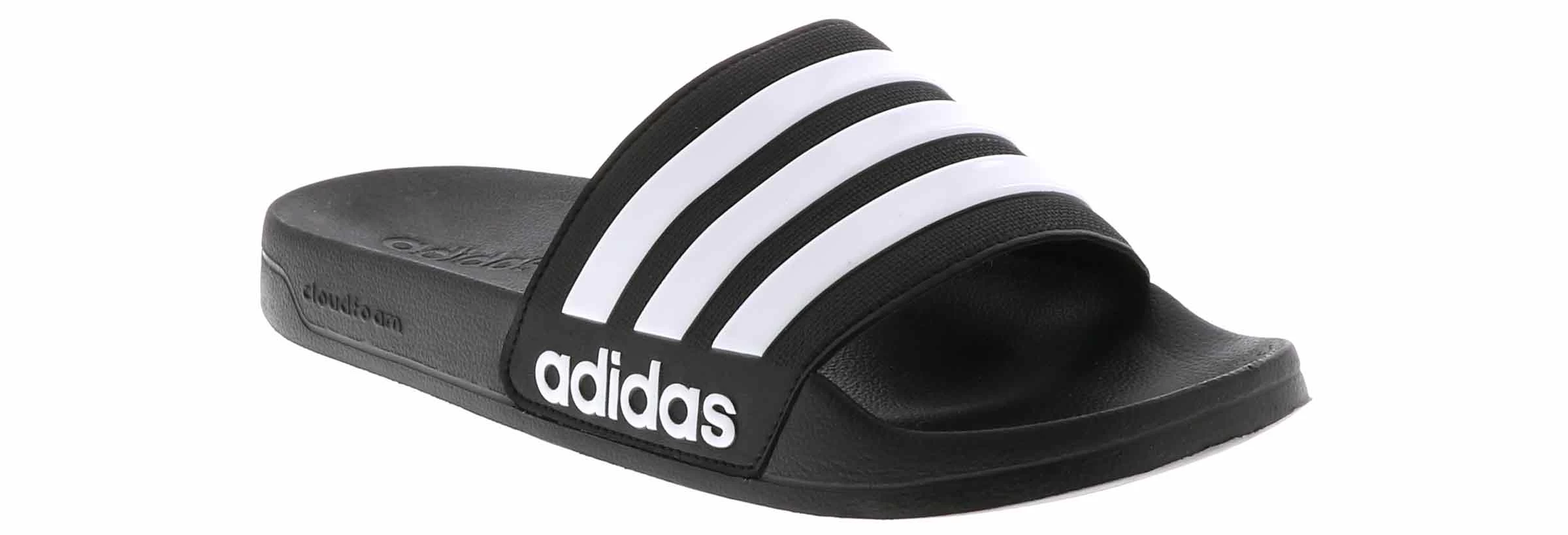 Adidas Adilette Cloudfoam Men's Athletic Slide Sandal 3 Adidas Adilette Cloudfoam Men's Athletic Slide Sandal