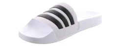 Adidas Adilette Men's Shower Athletic Slide Sandal 12 Adidas Adilette Men's Shower Athletic Slide Sandal -men's shoes adidas adiletteshowerslide aq1702 white05