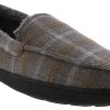 Apres Dirty Dog Men’s Slipper -men's shoes apres mu2268ss dirtydogplaidmoc grey01