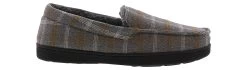 Apres Dirty Dog Men’s Slipper 9 Apres Dirty Dog Men’s Slipper -men's shoes apres mu2268ss dirtydogplaidmoc grey02