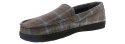 Apres Dirty Dog Men’s Slipper 12 Apres Dirty Dog Men’s Slipper -men's shoes apres mu2268ss dirtydogplaidmoc grey05