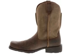 Ariat Rambler Wide Men's Western Boot -men's shoes ariat rambler 10002317 tan brown04