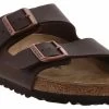 Birkenstock Arizona Dark Brown Men’s Casual Sandal -men's shoes birkenstock 51701 arizonadarkbrown brown01