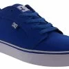 DC Shoes Anvil TX Men’s Skate Sneaker 2 DC Shoes Anvil TX Men’s Skate Sneaker -men's shoes dcshoes 320040 bwt anviltx blue01 3