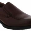Dockers Greer Men’s Wide-Width Dress Shoe -men's shoes dockers 90 43518 greer brown01
