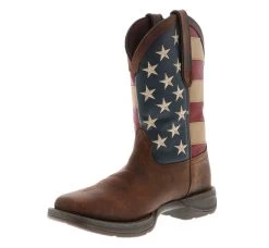 Durango Rebel Men's Western Boot -men's shoes durango rebel brown red white05