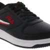 Fila A Low Men’s Casual Athletic Shoe -men's shoes fila 1cm00551 014 alow black01