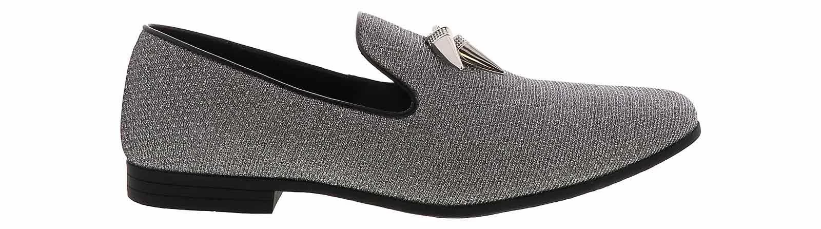 Giorgio Brutini Collide Silver Smoker Men’s Fashion Shoe 4 Giorgio Brutini Collide Silver Smoker Men’s Fashion Shoe - Image 2