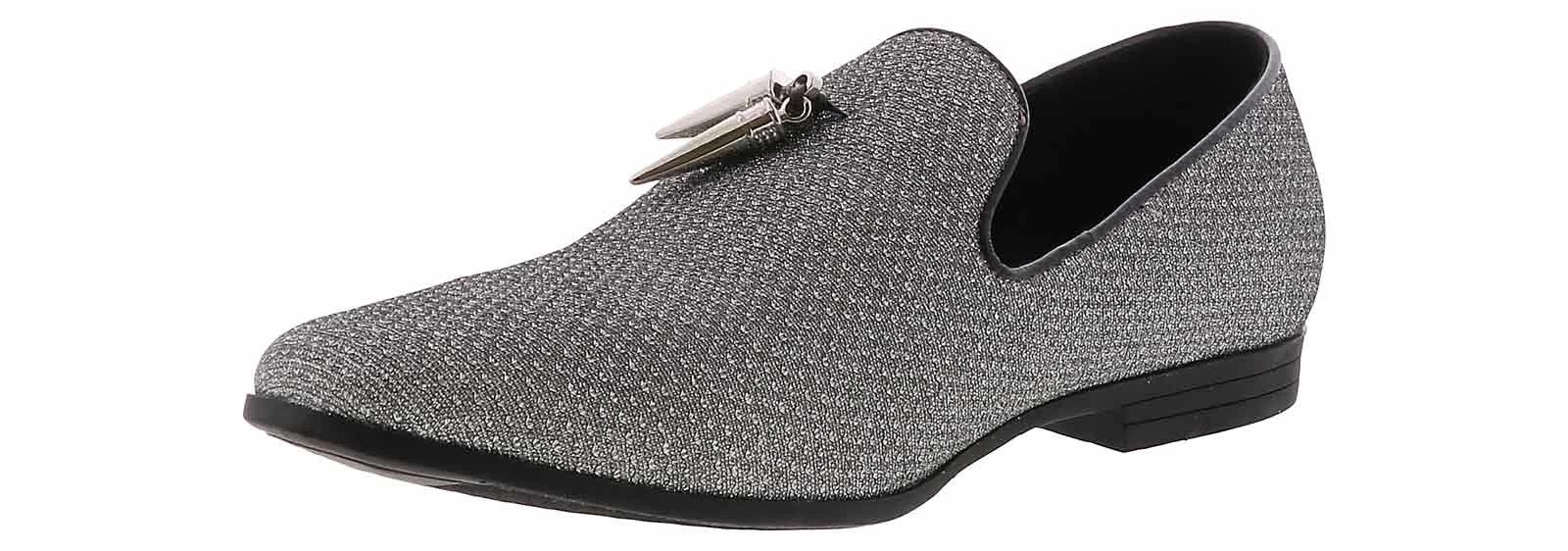 Giorgio Brutini Collide Silver Smoker Men’s Fashion Shoe 7 Giorgio Brutini Collide Silver Smoker Men’s Fashion Shoe - Image 5