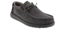 Hey Dude Wally Magnetite Men’s Casual Shoe