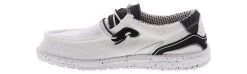 Hey Dude Wally Hawk Men’s Casual Shoe -men's shoes heydude 112250178 wallyhawkblackwhite black04
