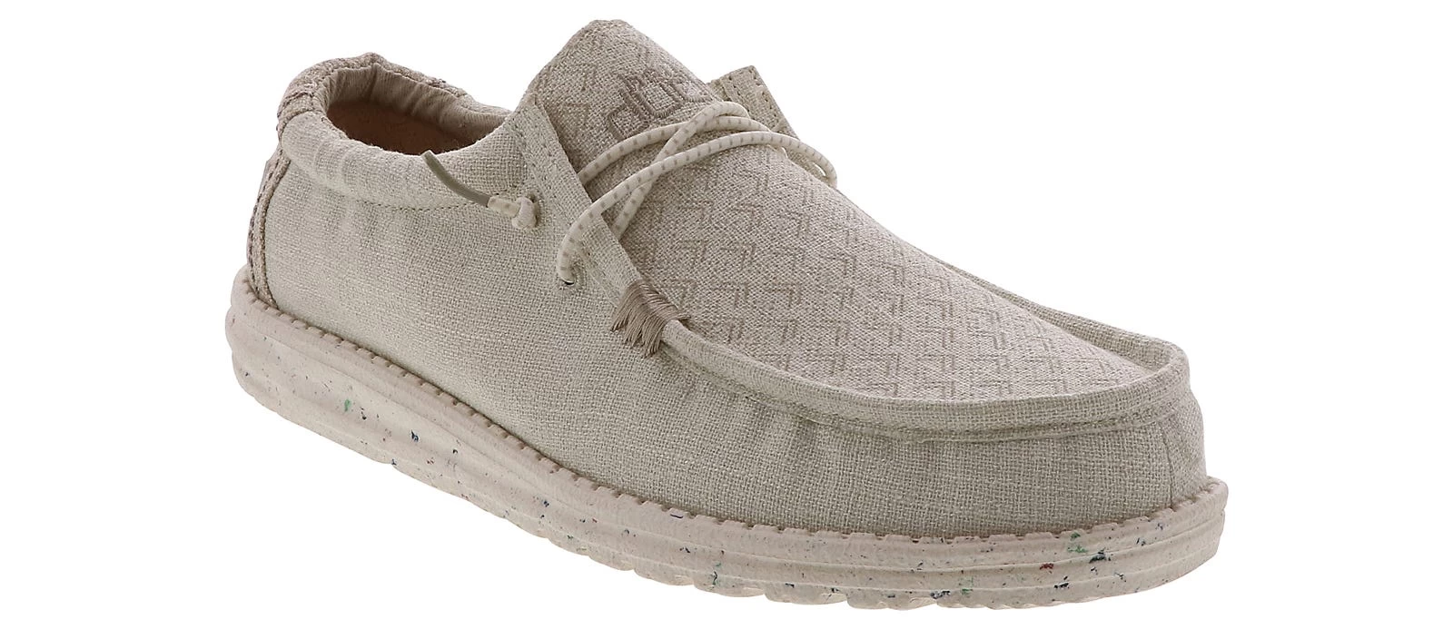 Hey Dude Wally Eco Linen Cottonwood Men’s Casual Shoe 3 Hey Dude Wally Eco Linen Cottonwood Men’s Casual Shoe