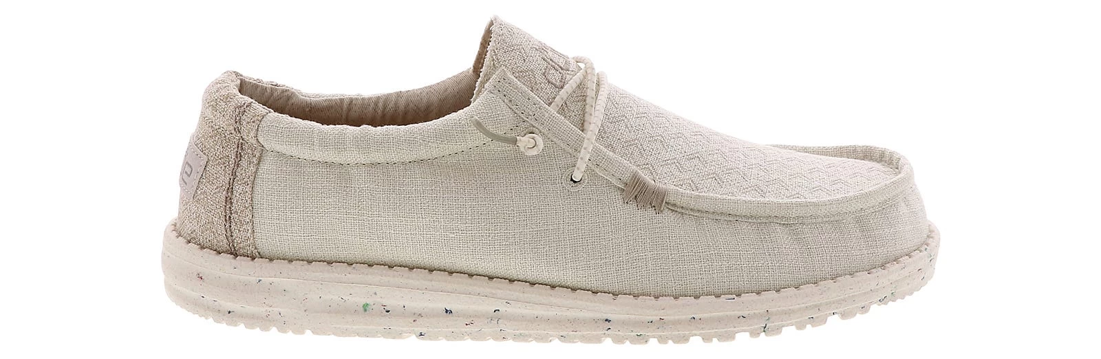 Hey Dude Wally Eco Linen Cottonwood Men’s Casual Shoe 4 Hey Dude Wally Eco Linen Cottonwood Men’s Casual Shoe - Image 2