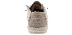 Hey Dude Wally Eco Linen Cottonwood Men’s Casual Shoe 10 Hey Dude Wally Eco Linen Cottonwood Men’s Casual Shoe -men's shoes heydude 112473386 wallyecolinencottonwood tan03