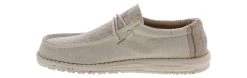 Hey Dude Wally Eco Linen Cottonwood Men’s Casual Shoe 11 Hey Dude Wally Eco Linen Cottonwood Men’s Casual Shoe -men's shoes heydude 112473386 wallyecolinencottonwood tan04