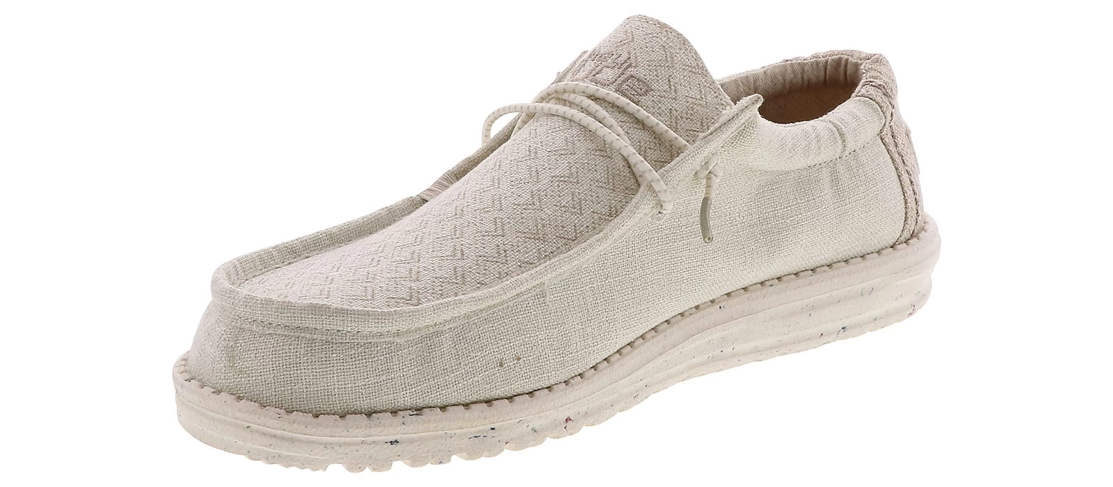 Hey Dude Wally Eco Linen Cottonwood Men’s Casual Shoe 7 Hey Dude Wally Eco Linen Cottonwood Men’s Casual Shoe - Image 5