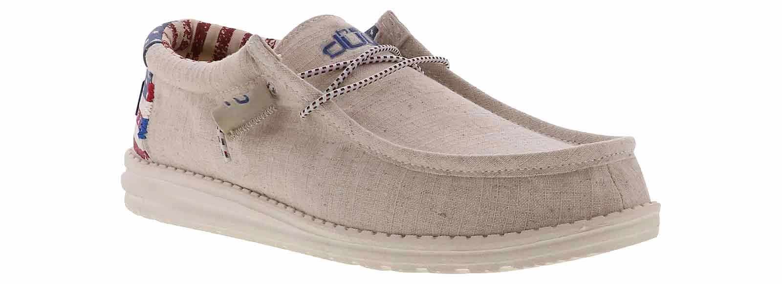 Hey Dude Wally Patriotic Men’s Casual Shoe 3 Hey Dude Wally Patriotic Men’s Casual Shoe