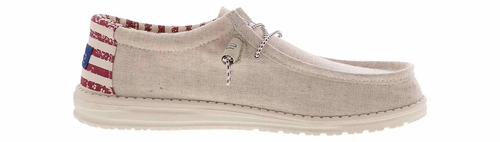Hey Dude Wally Patriotic Men’s Casual Shoe 4 Hey Dude Wally Patriotic Men’s Casual Shoe - Image 2