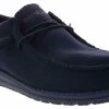 Hey Dude Wally Funk Mono Navy Men’s Casual Shoe -men's shoes heydude 40011 410 wallyfunkmonored navy01