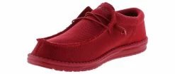 Hey Dude Wally Funk Mono Red Men’s Casual Shoe -men's shoes heydude 40011 610 wallyfunkmonored red05