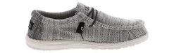 Hey Dude Wally L Stretch Yin & Yang Men’s Casual Shoe -men's shoes heydude 40025 ijg wallylstretchyinyang grey02