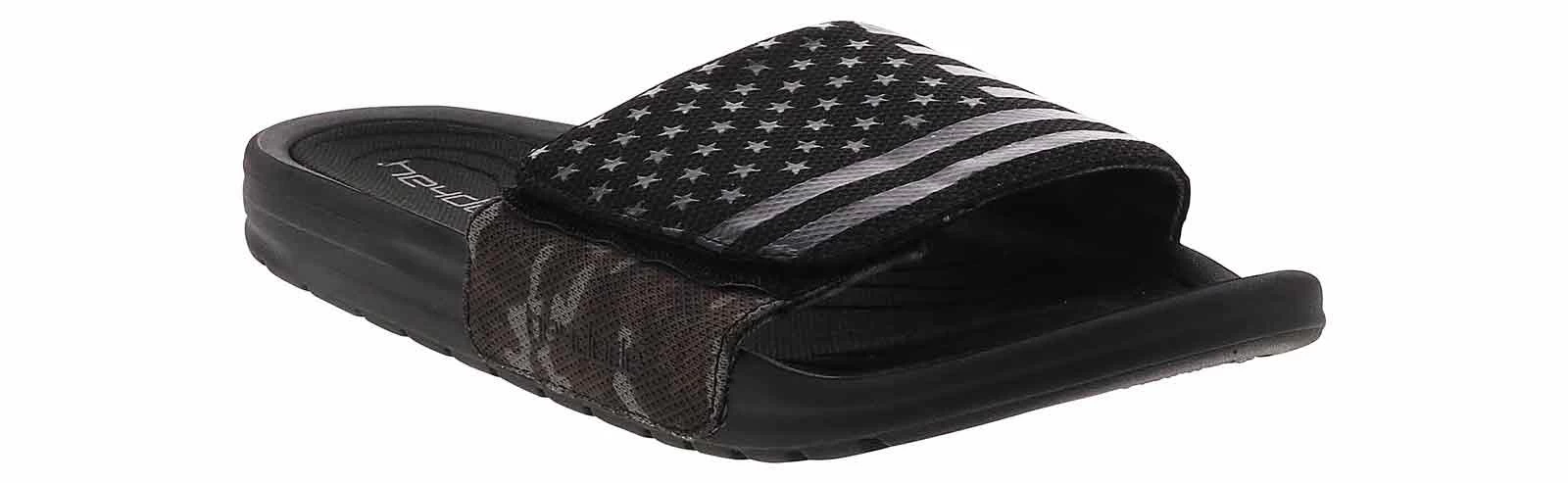 Hey Dude Phoenix Camo Total Black Men’s Slide Sandal 3 Hey Dude Phoenix Camo Total Black Men’s Slide Sandal