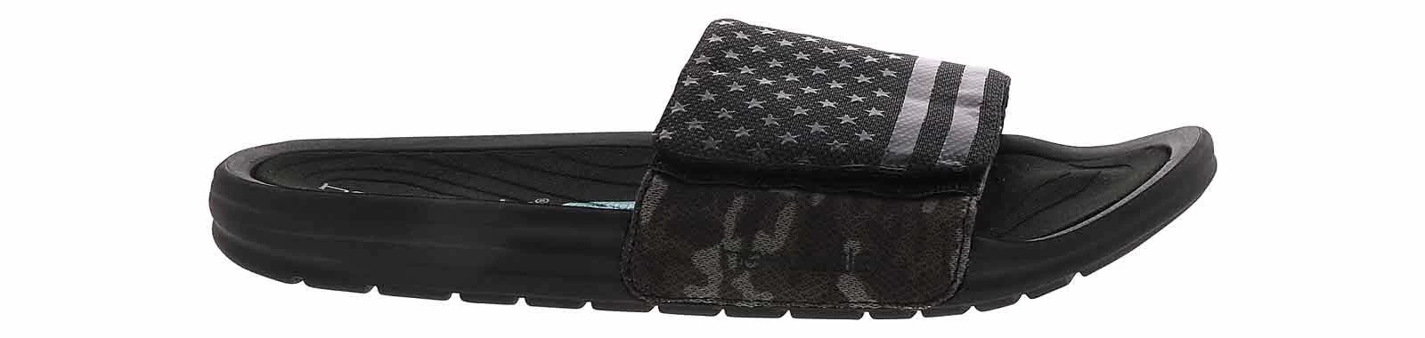 Hey Dude Phoenix Camo Total Black Men’s Slide Sandal 4 Hey Dude Phoenix Camo Total Black Men’s Slide Sandal - Image 2