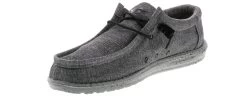 Hey Dude Wally L Stretch Men's Casual Shoe -men's shoes heydude wally stretch 111163200 grey05 3