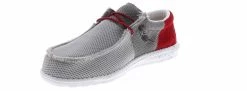 Hey Dude Wally Sox Funk Dark Grey Red Men's Casual Shoe 12 Hey Dude Wally Sox Funk Dark Grey Red Men's Casual Shoe -men's shoes heydude wallysoxfunk 110353113 darkgrey05