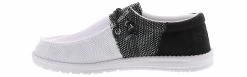 Hey Dude Wally Sox Funk Men's Casual Shoe -men's shoes heydude wallysoxfunk 110354877 blackwhite04