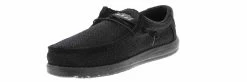 HEY DUDE WALLY SOX MENS CASUAL SHOE -men's shoes heydude wallysoxmicrototalblack 150204942 black05