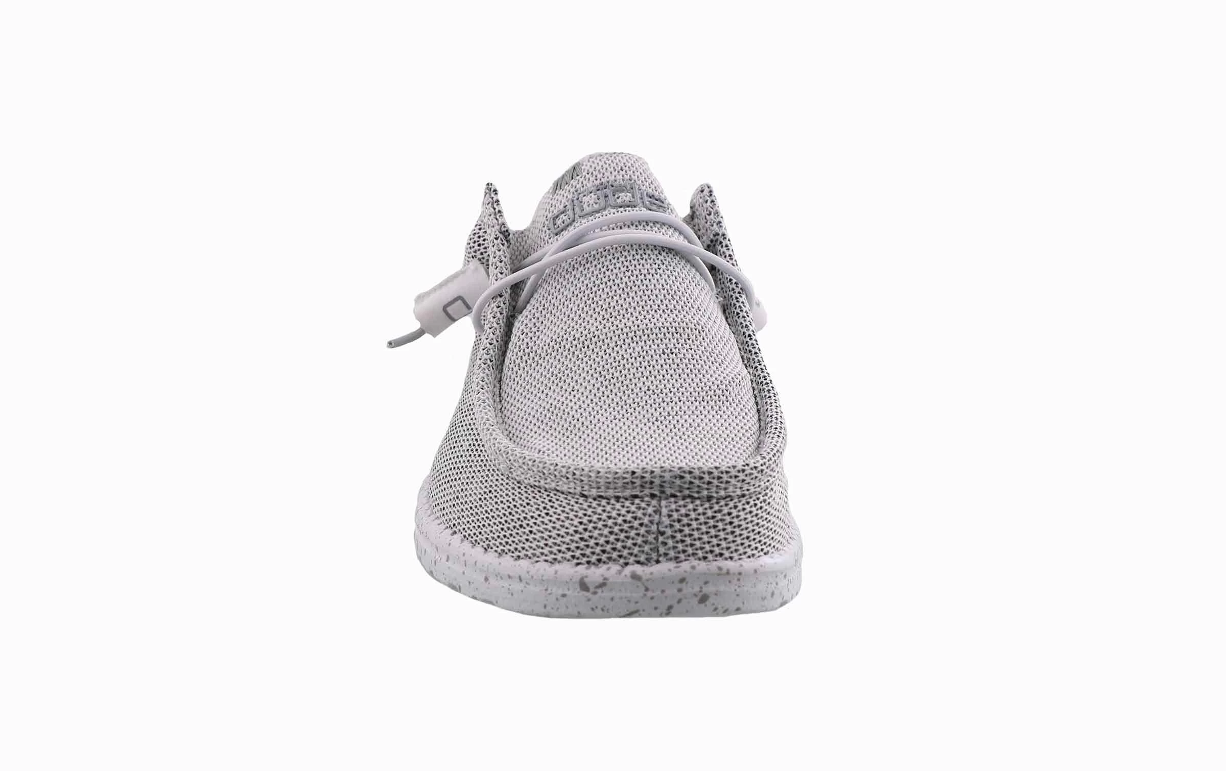 Hey Dude Wally Sox Stone White Men's Casual Shoe 8 Hey Dude Wally Sox Stone White Men's Casual Shoe - Image 6