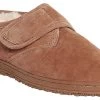 Old Friend Adjustable Bootee Men's Wide Slipper -men's shoes oldfriendfootwear 421204 215 chestnut01