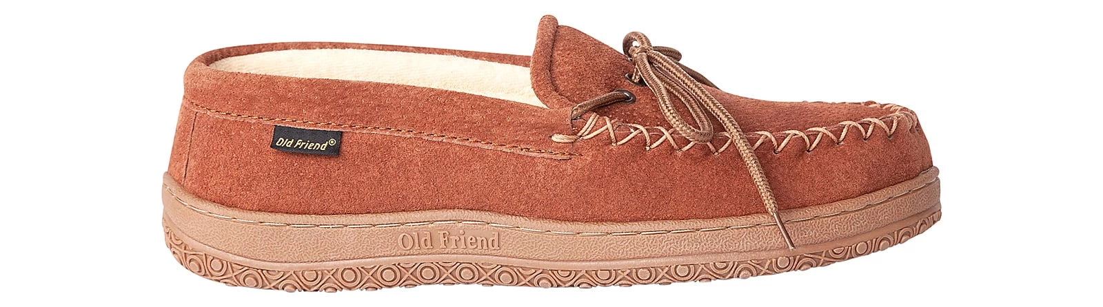 Old Friend Cloth Loafer Men's Wide Slipper 4 Old Friend Cloth Loafer Men's Wide Slipper - Image 2