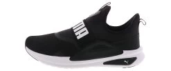 Puma Softride Enzo Evo Slip-On Men’s Athletic Sneaker -men's shoes puma 37787501 softrideenzoevoslipon black04
