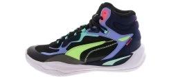 Puma Playmaker Pro Men’s Basketball Shoe 11 Puma Playmaker Pro Men’s Basketball Shoe -men's shoes puma 37790207 playmakerpromid blue04
