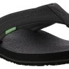 Sanuk Beer Cozy Men’s Flip-Flop -men's shoes sanuk sms10868 chrc beercozy grey01