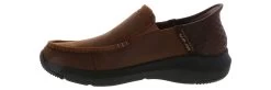 Skechers Slip-Ins Parson Oswin Men’s Wide Width Casual Shoe -men's shoes skechers 204866ww cdb parsonoswinslipin brown04