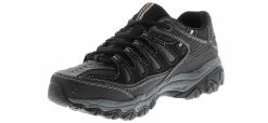 Skechers Afterburn Memory Fit Men's Walking Shoe 12 Skechers Afterburn Memory Fit Men's Walking Shoe -men's shoes skechers afterburn 50125 black05