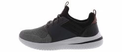 Skechers Delson 3.0 Cicada Men’s Casual Shoe -men's shoes skechers delson3.0cicada 210238gybk grey04