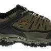 Skechers Sport After Burn M. Fit Men's Wide-Width Walking Shoe -men's shoes skechers afterburn brown black02