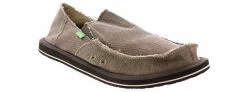 SANUK VEGABOND MENS CASUAL SHOE -men's shoes snuk vagabond smf1001brn brown01