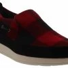 Sperry Moc Slider Buffalo Check Men’s Casual Shoe 1 Sperry Moc Slider Buffalo Check Men’s Casual Shoe -men's shoes sperry sts23720 mocsliderbuffalocheck red01