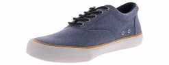 Sperry Striper II CVO Seacycled Twill Men’s Casual Shoe -men's shoes sperry sts25139 striperiicvoseacycledtwill blue05