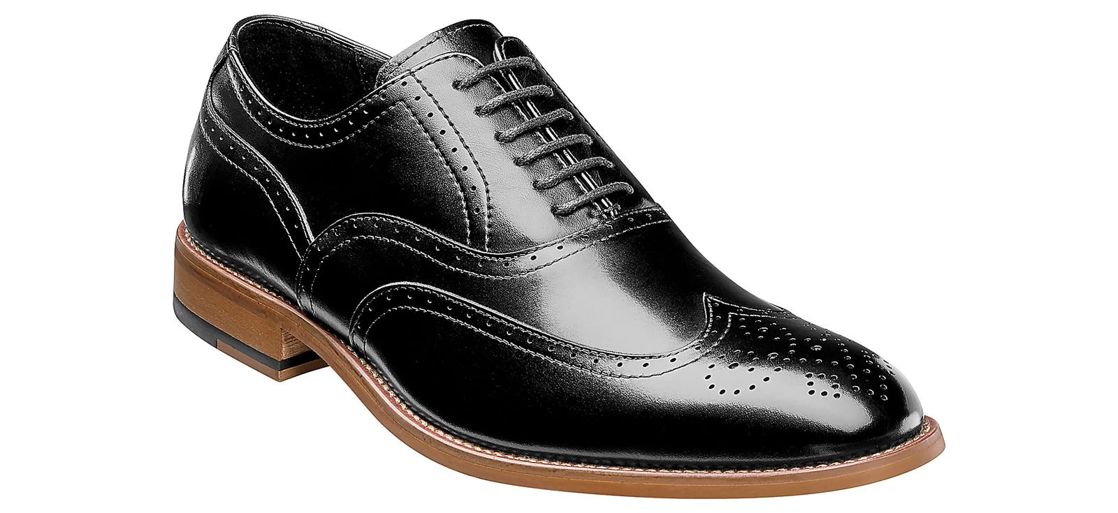 Stacy Adams Dunbar Black Men's Oxford Shoe 3 Stacy Adams Dunbar Black Men's Oxford Shoe