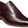 Stacy Adams Dunbar Burgundy Men's Oxford Shoe -men's shoes stacyadams 25064 601 01