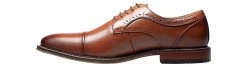 Stacy Adams Maddox Brown Shiny Men's Oxford Shoe -men's shoes stacyadams 25488 221 04