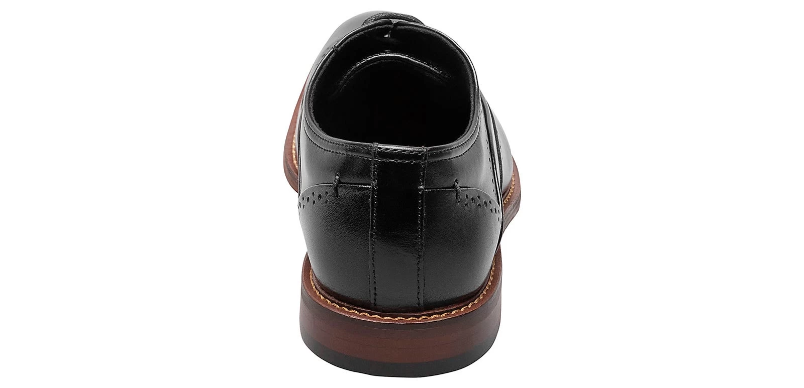 Stacy Adams Macarthur Black Shiny Men's Oxford Shoe 5 Stacy Adams Macarthur Black Shiny Men's Oxford Shoe - Image 3