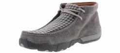 Twisted X Chukka Driving Moc Men’s Casual Shoe -men's shoes twistedx chukkadrivingmoc mdm0073 grey05