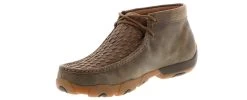 Twisted X Bomber Driving Moccasin Men's Short Boot -men's shoes twistedx driving moc toe mdm0033 tan05